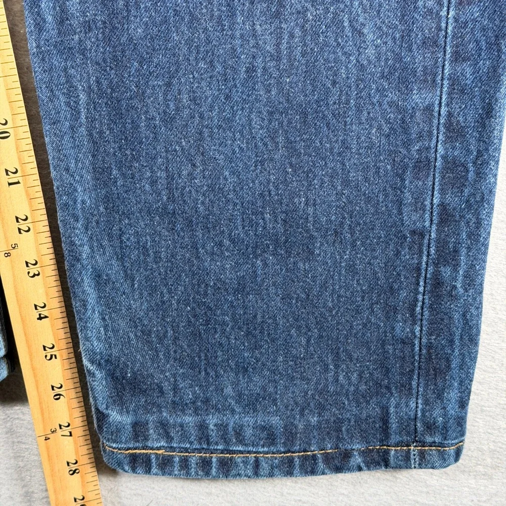 Levi's 505 Regular Fit‎ Jeans Mens W38 L29 Dark Wash Denim Blue Classic